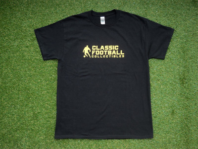 Classic Football Collectibles Logo T-shirt Μαύρο - Διάφορα μεγέθη