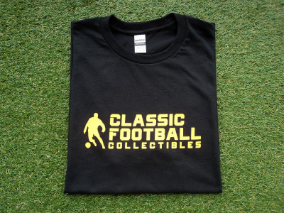 Classic Football Collectibles Logo T-shirt Μαύρο - Διάφορα μεγέθη