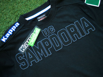 2010-2011 Σαμπντόρια Kappa t-shirt - Medium