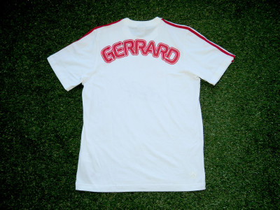 2008 Αγγλία "Gerrard Signature" Adidas t-shirt - Διάφορα μεγέθη