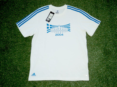 2008 Ελλάδα Adidas "Τρόπαιο" Euro t-shirt - Διάφορα μεγέθη