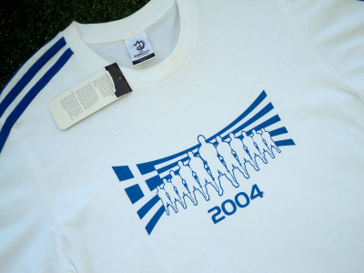 2008 Ελλάδα Adidas "Τρόπαιο" Euro t-shirt - Διάφορα μεγέθη